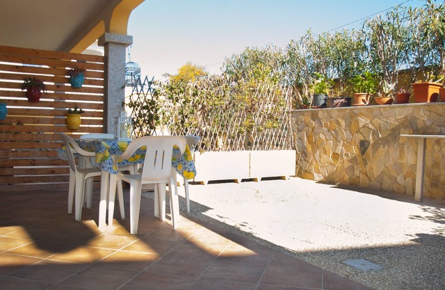 Casa de vacaciones en Sa Petra Ruja con grandes espacios al aire libre a tiro de piedra del mar