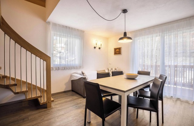 Apartamento vacacional "Sis Residenz Bun Sté" con vistas a la montaña, jacuzzi y sauna