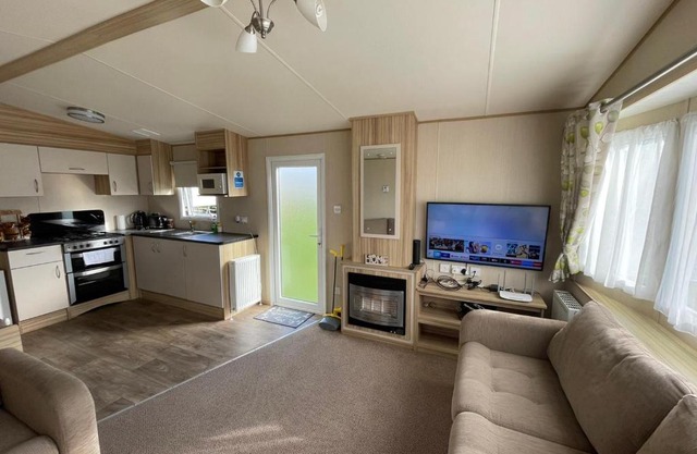 Holiday park caravan Fluffy in Harts Holiday Park