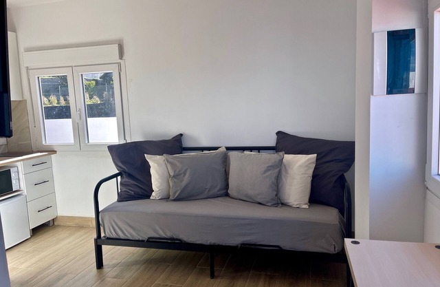 Estudio vacacional 'Finca Ten Days - El Teide' con vistas al mar, wifi y aire acondicionado