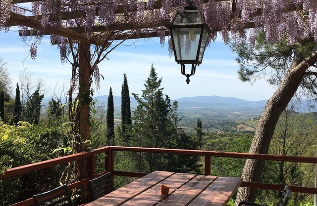 VACACIONES EN UNA ANTIGUA GRANJA TOSCANA - LA PERGOLA