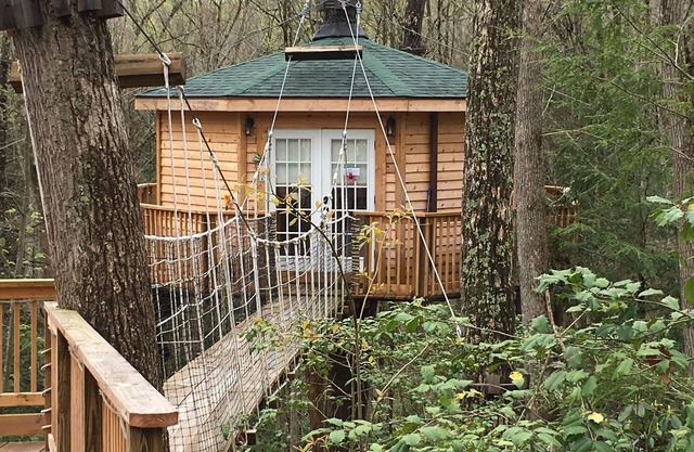 Romántica casa en el árbol de 1 habitación!