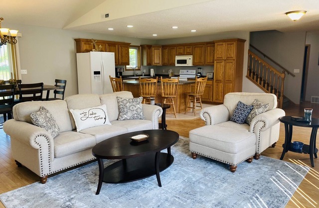 Home at Long bridge in Detroit Lakes near WE Fest, Golf, the famous DL beach.