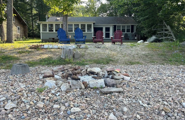 Home away from home with private beach!