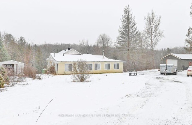Home in quiet rural setting, near lakes.
