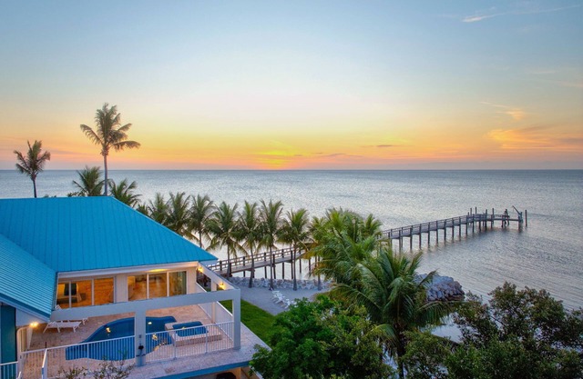 Home w/ 2nd Story Pool & Spa w/ Open Water Views