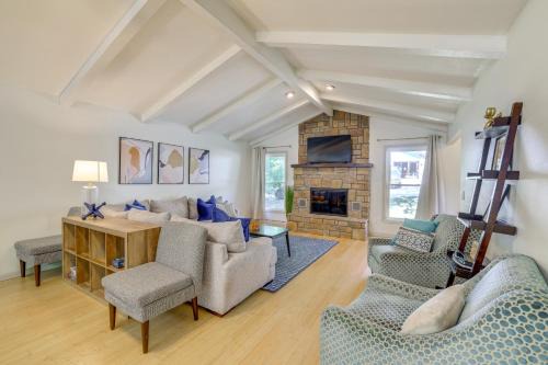 Home with Trail Access and Fire Pit in Bella Vista!