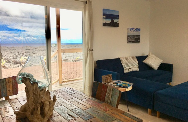 HomeOnTheLava ~ Ocean & Volcano Views ~ Sleeps 8 ~ El oasis de mamá
