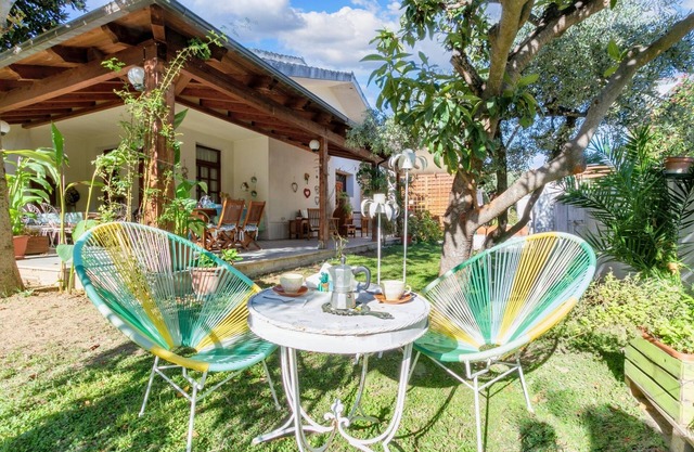 Homerez - Cómodo apartamento en Tollo con jardín