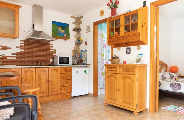 Homerez - Casa a 2 km de la playa para 3 pers. con vistas al mar en Vallehermoso