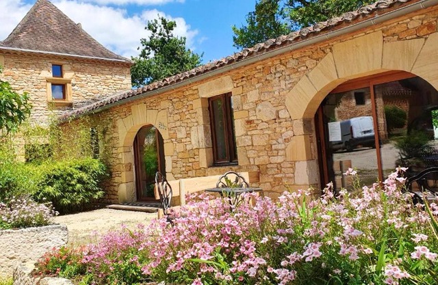 Homerez - Casa para 4 pers. con piscina compartida y terraza en Puy-l'Évêque