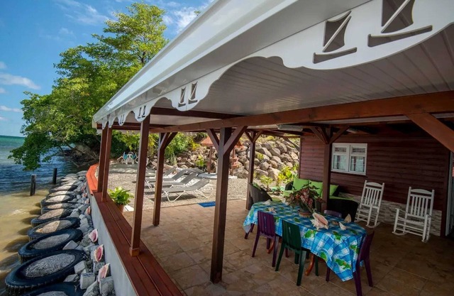 Homerez - Casa a 6 km de la playa para 2 pers. con vistas al mar en Le François