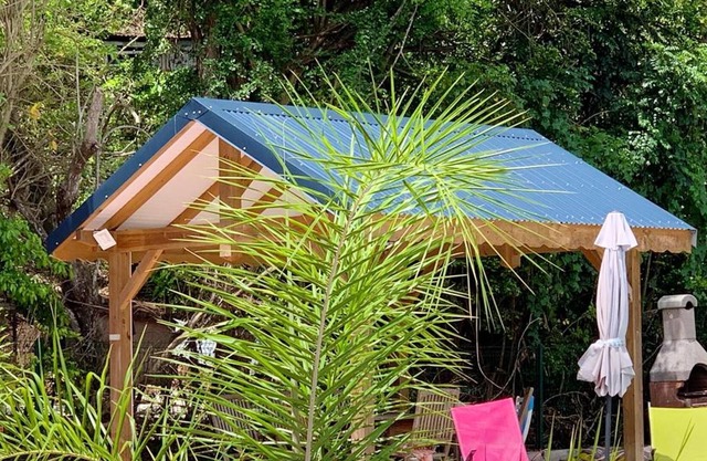 Homerez - Apartamento para 4 pers. con piscina compartida y jardín en Le Gosier