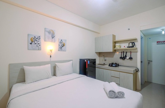 Homey Studio at Bogorienze Apartment near The Jungle Waterpark