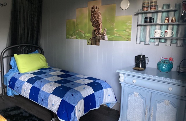 Hooting Owl Mini 1 room Chalet off Grid Pet Friendly! Light packing get away