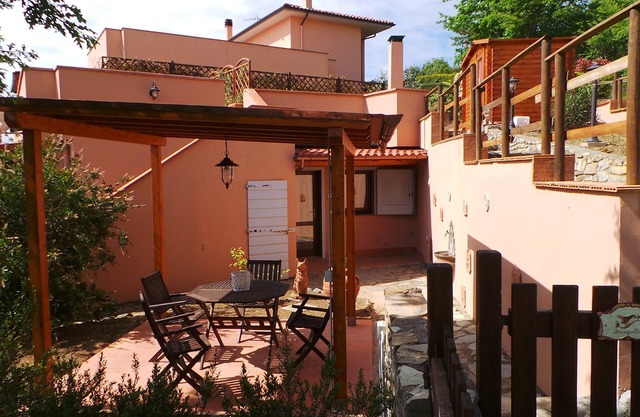 Horizontes en los espléndidos apartamentos panorámicos y cómodos de dos habitaciones de Val di Cornia