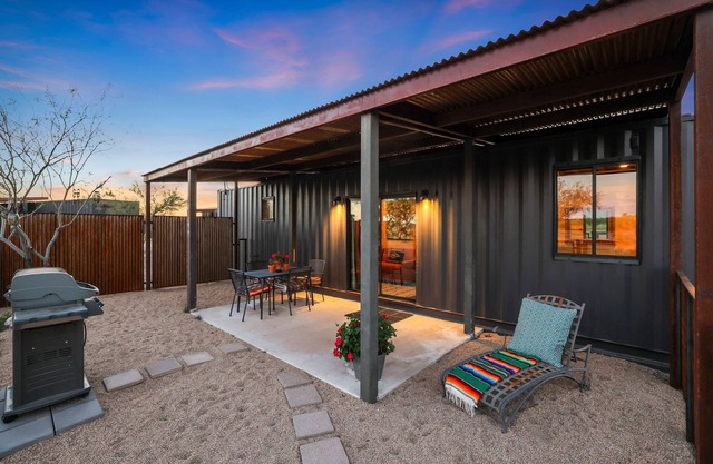Horses and Dogs Welcome! Container Dwelling