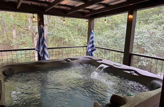 Hot Tub l Game Room l Creek & Waterfall
