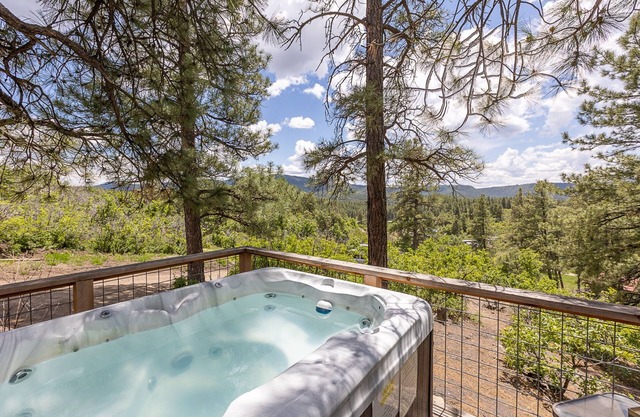 New Listing! Hot tub, secluded, borders national forest, New AC installed