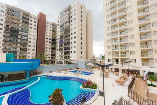 Hotel Atrium Thermas Residence Service, em Caldas Novas, em frente ao Shopping Singapura