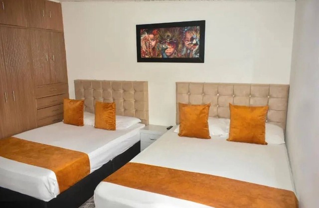 Hotel Flamante Bulevar - Habitación 2 camas Doble con baño privado