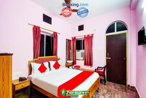 Hotel Planet 9 Puri walking-from-sea-beach-hotel Quiet-Place-with-parking near-temple-also-Best Hotel in Puri