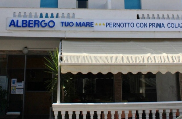 Hotel tuo mare