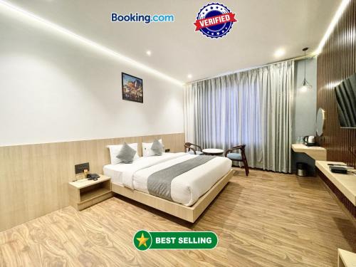 HOTEL WELL INN ! VARANASI fully Air-Conditioned hotel with Lift-wifi- Parking availability, near Kashi Vishwanath Temple, and Ganga ghat