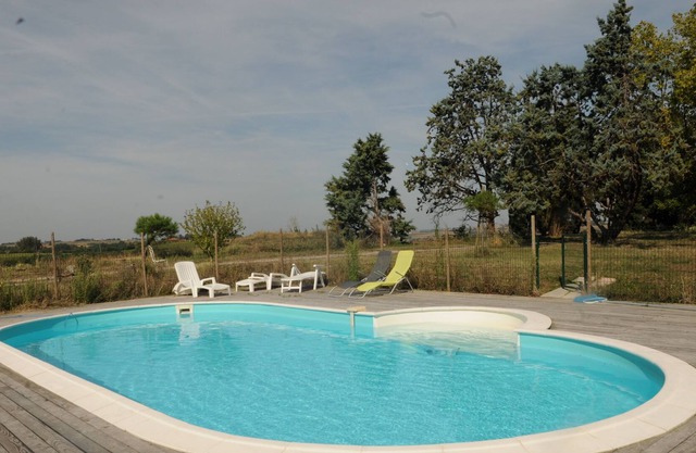 Casa 15 personas en las laderas de Lauragais - Parque con piscina - 7 habitaciones