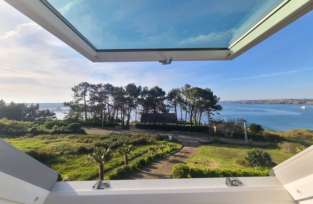 Casa 4/6 pers. Vista panorámica al mar. Península de CROZON - CAMARET / MER
