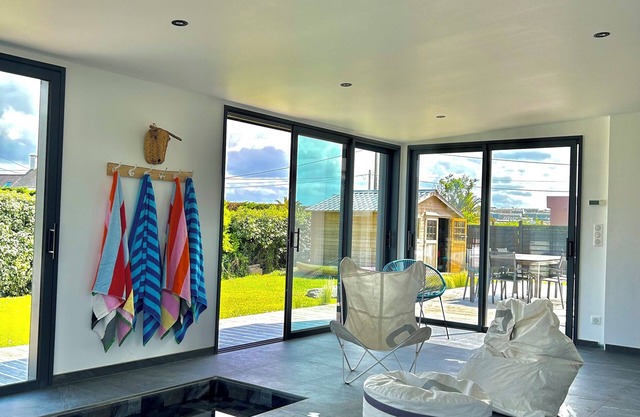 Casa 8/10 a 200 m de la playa, jacuzzi.