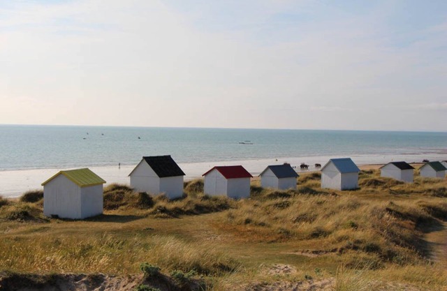 Casa de vacaciones frente al mar para 4 a 8 personas en Blainville-sur-mer