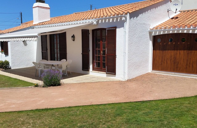 Casa 6 Pers., 200 M del mar. Jardín cerrado. Muy calmado.