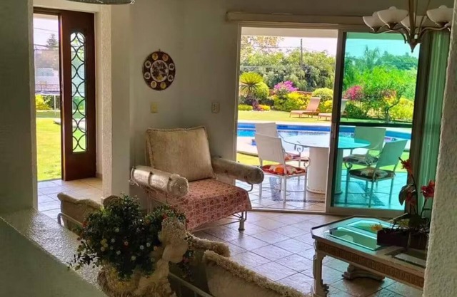 Casa de sábado a domingo con alberca climatizada