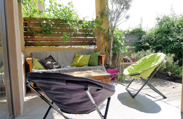 Casa jardín Marsella a 2 pasos de la natación, a 20 minutos a pie del puerto viejo