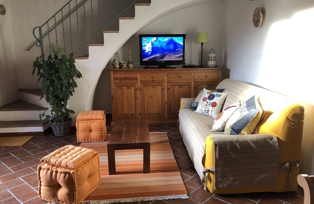 Casa en el campo cerca del mar. Tranquilo ideal para niños.