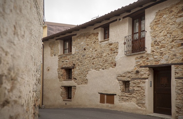 Casa en las montañas Antico Restauro.