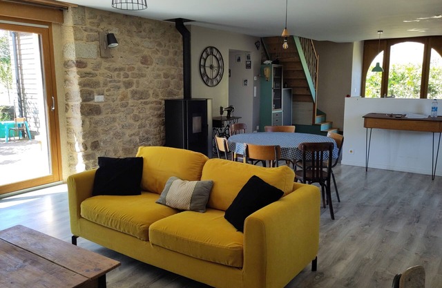 House near the beaches in the countryside with a large plot of land