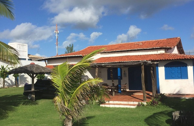 Casa de encanto y calidez junto al mar en Graçandu-RN