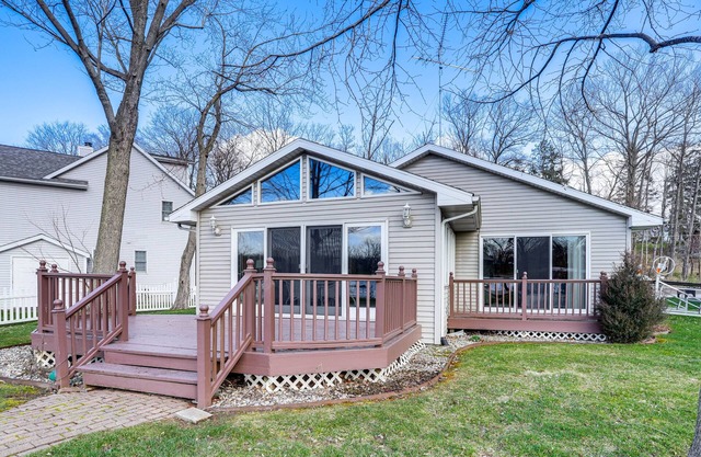 House on Paw Paw Lake w/ Private Dock!