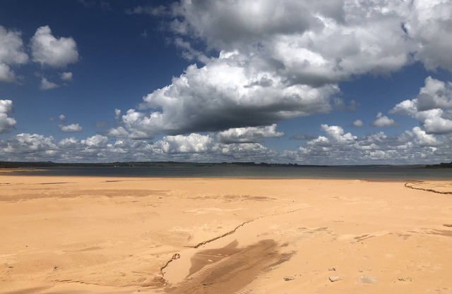 Casa en la presa de agua dulce!
