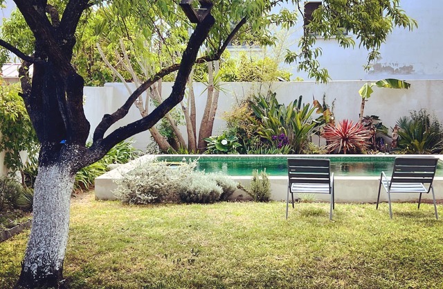 Casa de piscina y jardín, tranquila a 2 pasos del centro