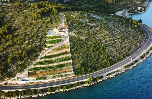 Unique property with a private pool next to the sea