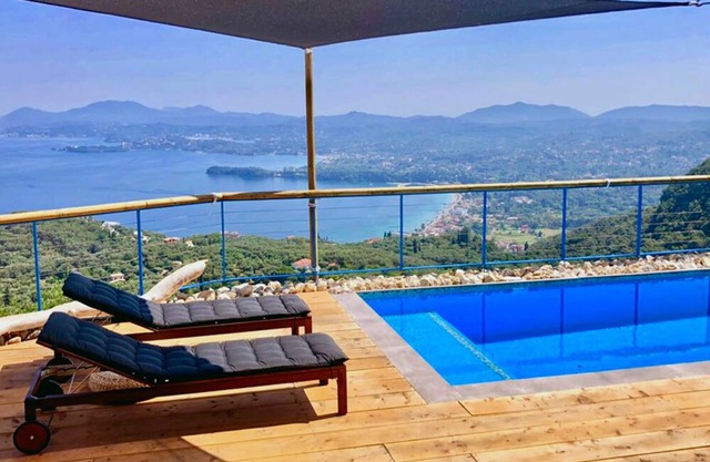 House Sienna, Spectacular Views! Corfiot Riviera Spartilas Corfu Greece