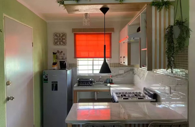 Casa con 2 cómodas habitaciones.