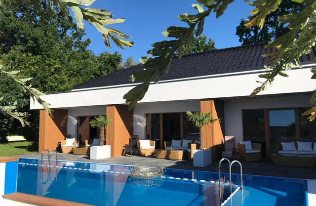 Casa con piscina privada y sauna en Swinoujscie
