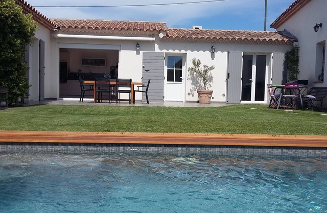Casa con jardín y piscina ubicada a 10 minutos de Aix en Provence