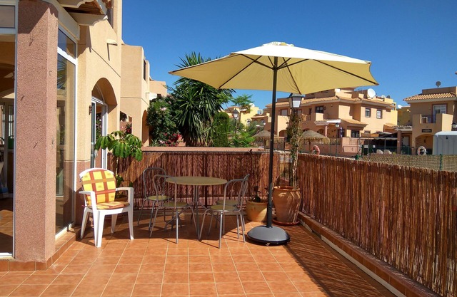 Casa con piscina privada cerca de Mojácar, 3 habitaciones, aire acondicionado, WiFi, barbacoa