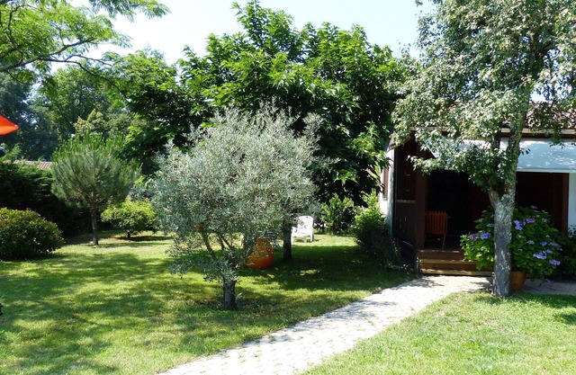 Casa con jardín privado 6 km de playas de las Landas