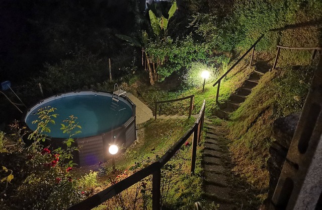 Casa con vistas y piscina privada en Vico Pancellorum